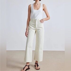 Apiece‎ Apart Merida Ecru Wide Leg Pants